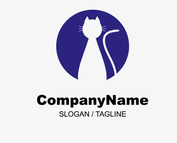 猫咪logo免抠