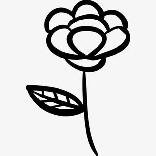 浪漫的花朵图标免抠