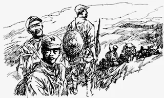 纪念长征胜利80周年长征晚会长征免抠