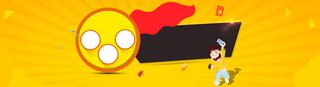 电商双十一扁平人物数码手机促销背景banner