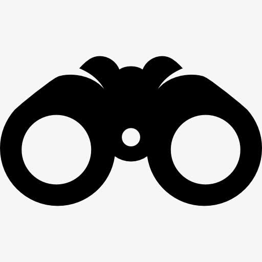 双筒望远镜图标免抠