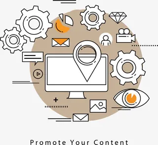 齿轮背景商务计划背景