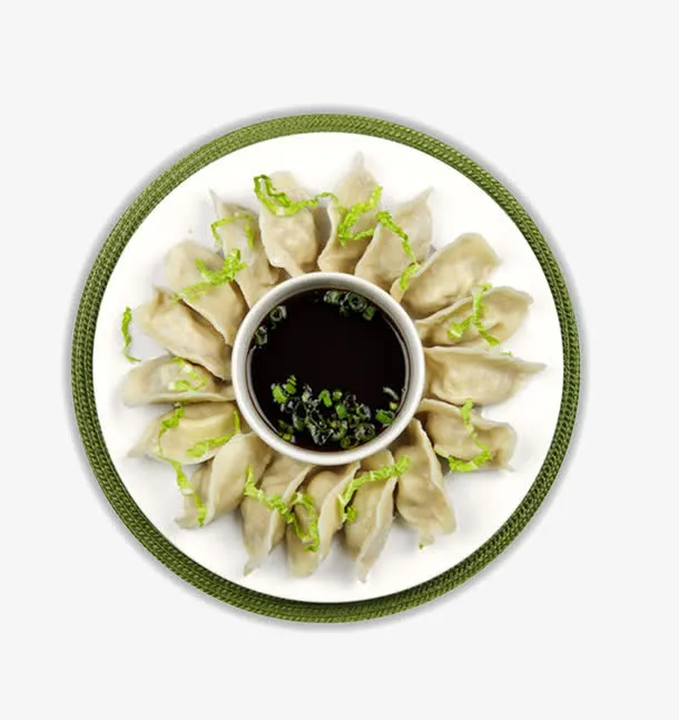 过年饺子免抠
