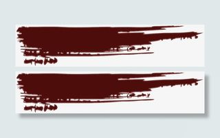 融化的巧克力免抠