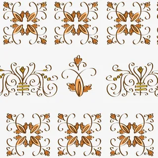 平铺花纹图案底纹背景