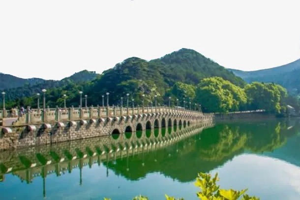 庐山石桥免抠