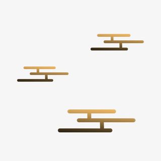 祥云 金色 国潮 金色祥云免抠