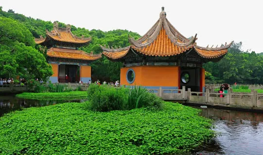 旅游景点浙江普陀山免抠