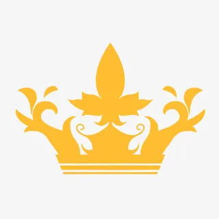 欧式花纹女性皇冠装饰率免抠