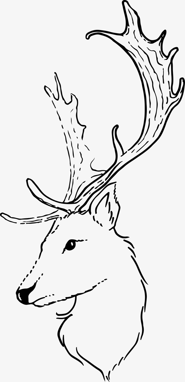 素描飞溅水流免抠