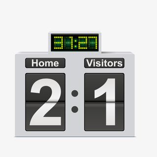 卡通记分牌矢量图免抠