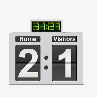 卡通记分牌矢量图免抠