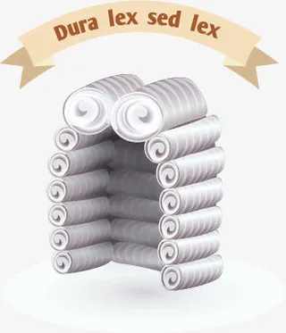 卡通司法律师假发套背景矢量素材