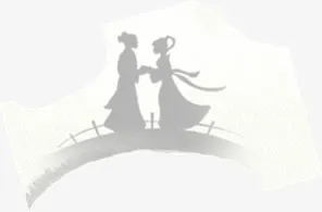 牛郎织女鹊桥相会免抠