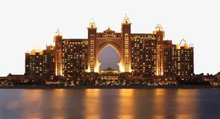 迪拜棕榈岛亚特兰蒂斯酒店免抠