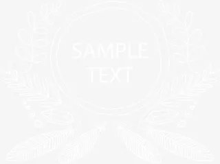 羽毛小清新LOGO设计免抠