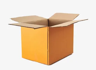 大纸箱特写免抠