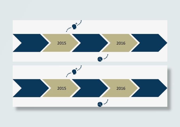 箭头标签时间轴.免抠