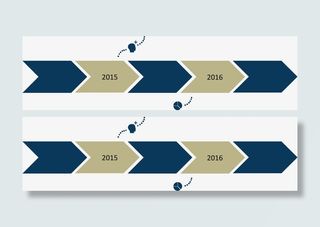 箭头标签时间轴.免抠