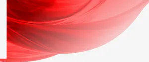 红色飘带免抠