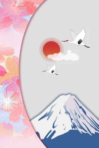 冬日旅游美食日式高清