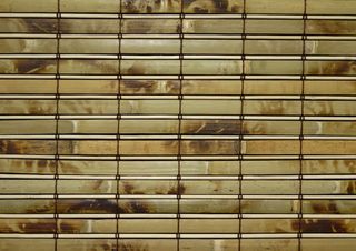 竹帘纹理背景