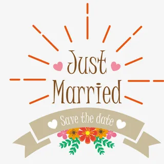 矢量海报艺术标签免抠