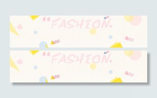 卡通小清新背景banner装饰高清