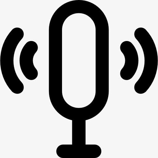 麦克风图标免抠