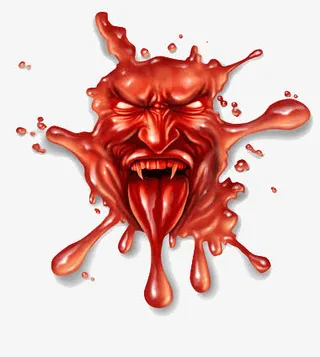 血滴状的魔鬼免抠