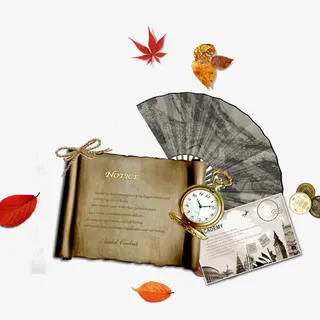 中国风水墨画免抠