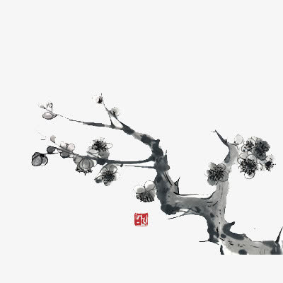 水墨画免抠