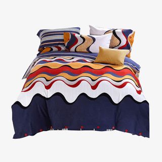 床上用品四件套纯棉免抠