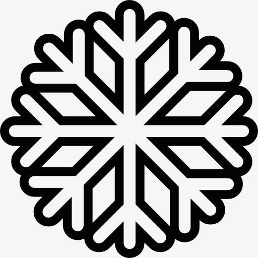 冬天的雪花图标免抠