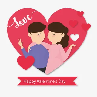 矢量卿卿我我下载免抠