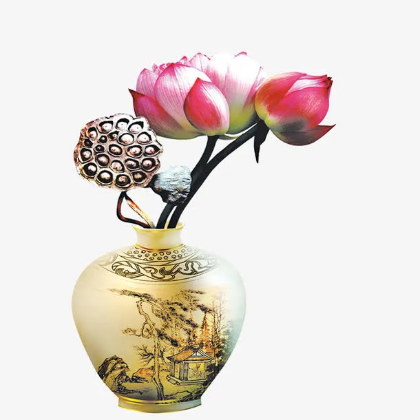 荷花素材免抠
