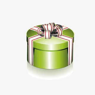 手绘卡通装饰礼盒精美礼盒广告设免抠