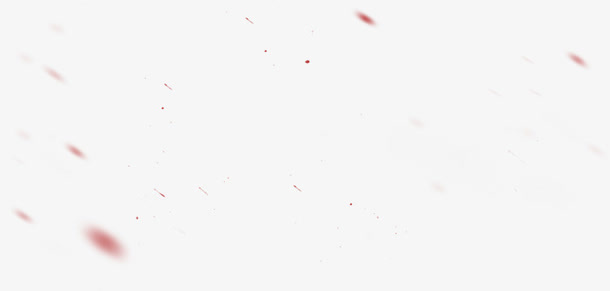 红色飞溅色彩流星免抠