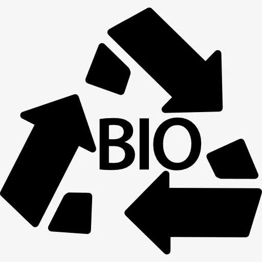 生物量的回收标志图标免抠
