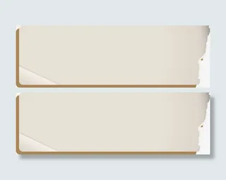 复古纸张素材免抠