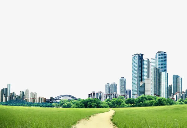 海报背景楼房免抠其他元素