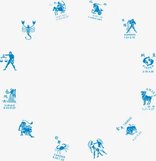 十二星座免抠