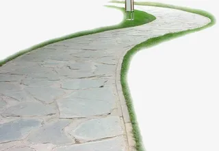 石板无尽小路免抠