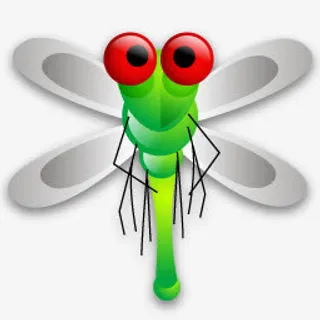 卡通蜻蜓免抠