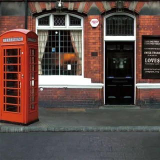 影楼拍摄主题背景城市街道高清