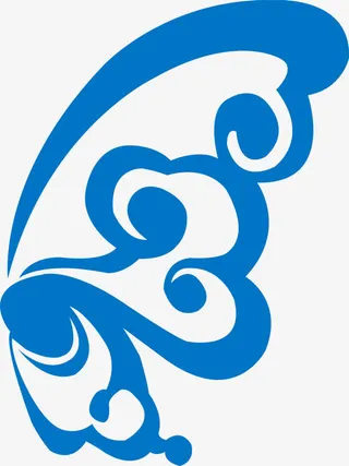 春季清新翅膀纹理免抠