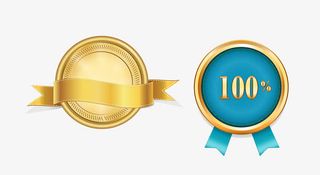 徽章标签设计免抠