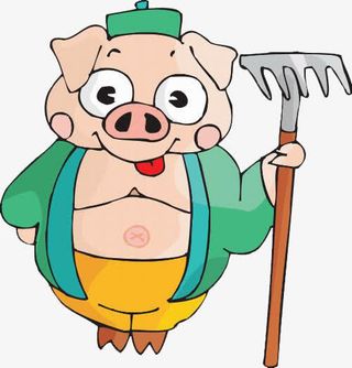 卡通猪八戒免抠