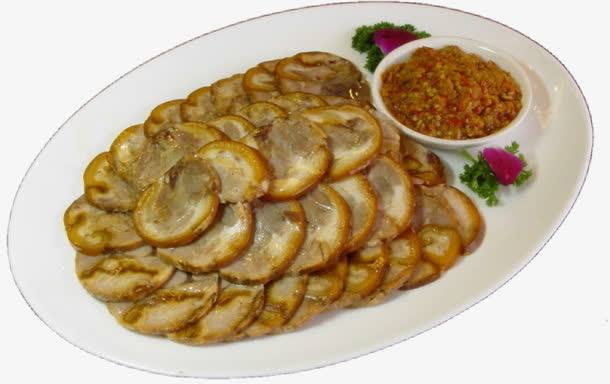 酱肘花肉免抠