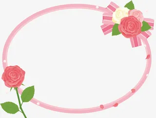 春天红色玫瑰花装饰免抠